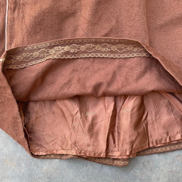 Vintage 1980's Gucci Brown Riding Midi Skirt - Picture 4 of 8